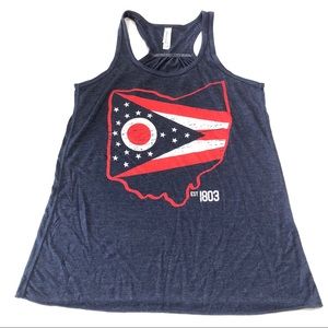 Ohio State Flag Racerback Top
